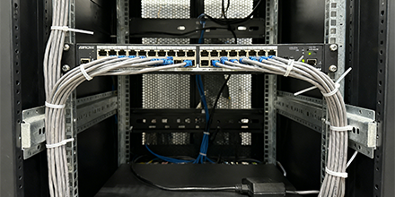 Nylon Cable Ties for Organizing Server Rack Wires