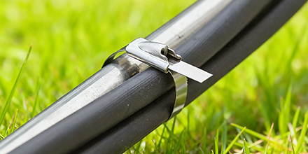 Stainless Steel Cable Ties for Indoor and Outdoor Conduit