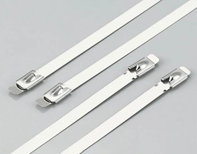 Stainless Steel Cable Ties-Ball Lock with Tongue Head